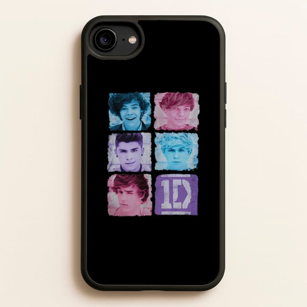 1D Members - One Direction Phone Case for iPhone 6 / 7 / 8 / SE