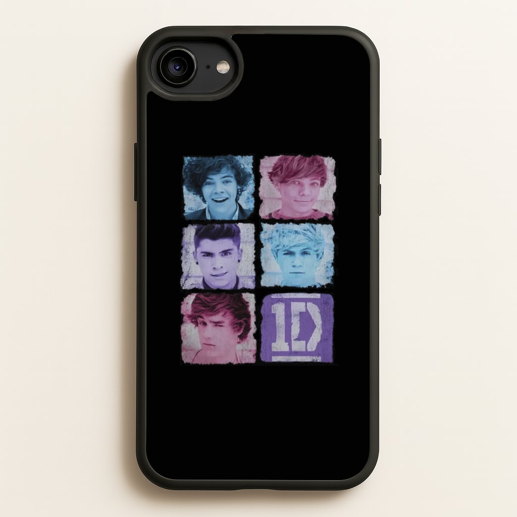 1D Members - One Direction Phone Case for iPhone 6 / 7 / 8 / SE