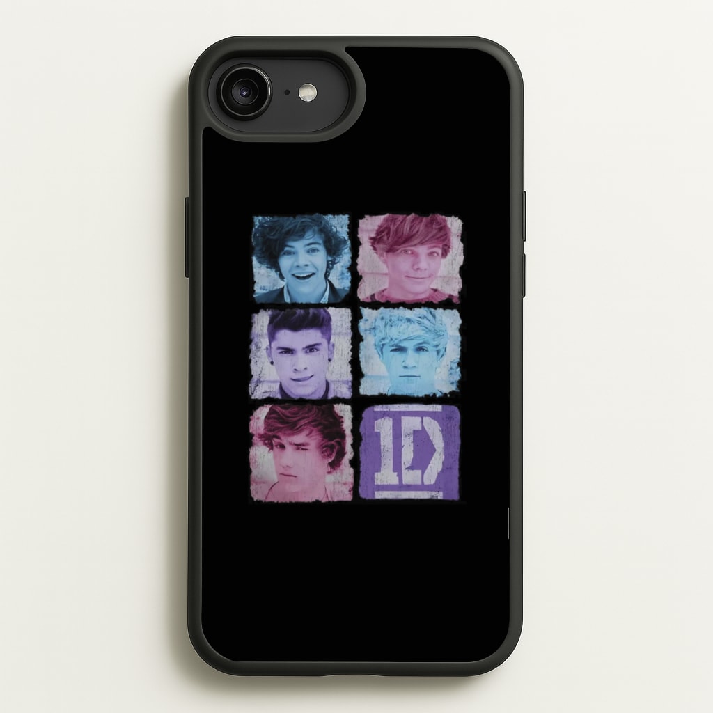 1D Members - One Direction Phone Case for iPhone 6 Plus / 7 Plus / 8 Plus