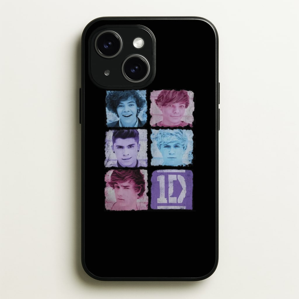 1D Members - One Direction Phone Case for iPhone 15