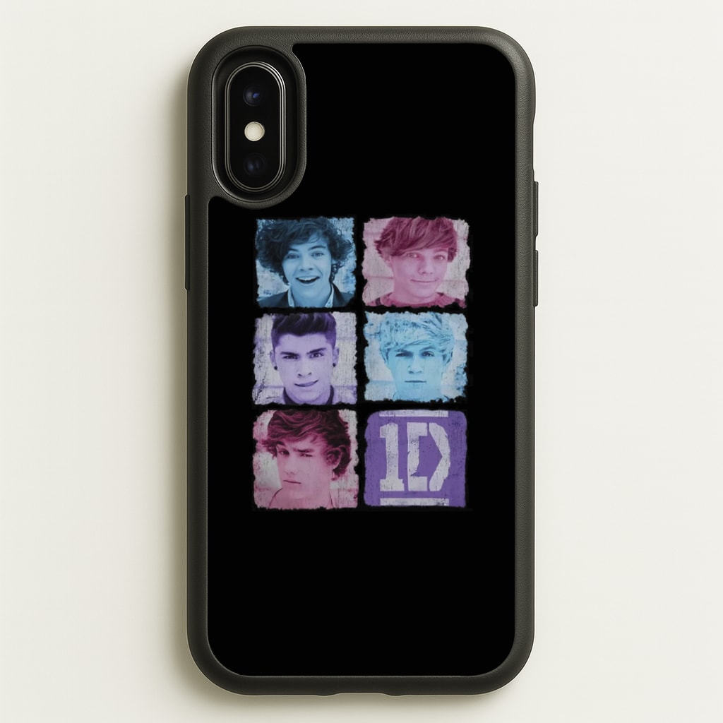 1D Members - One Direction Phone Case for iPhone X / XS