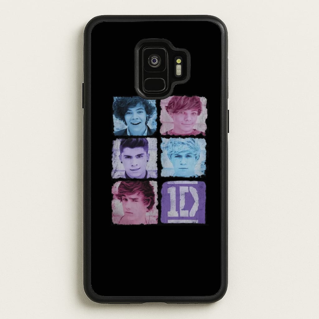 1D Members - One Direction Phone Case for Galaxy S9