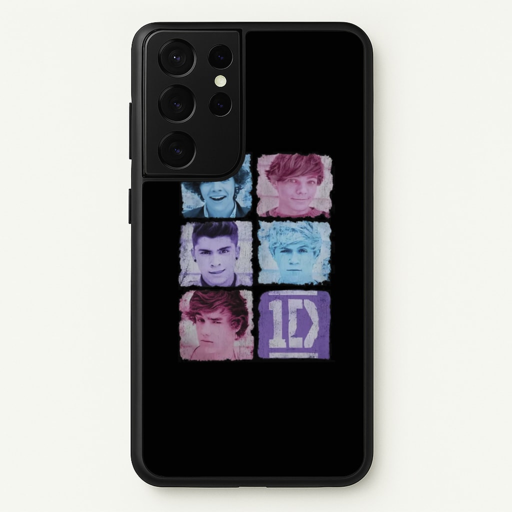 1D Members - One Direction Phone Case for Galaxy S21 Ultra