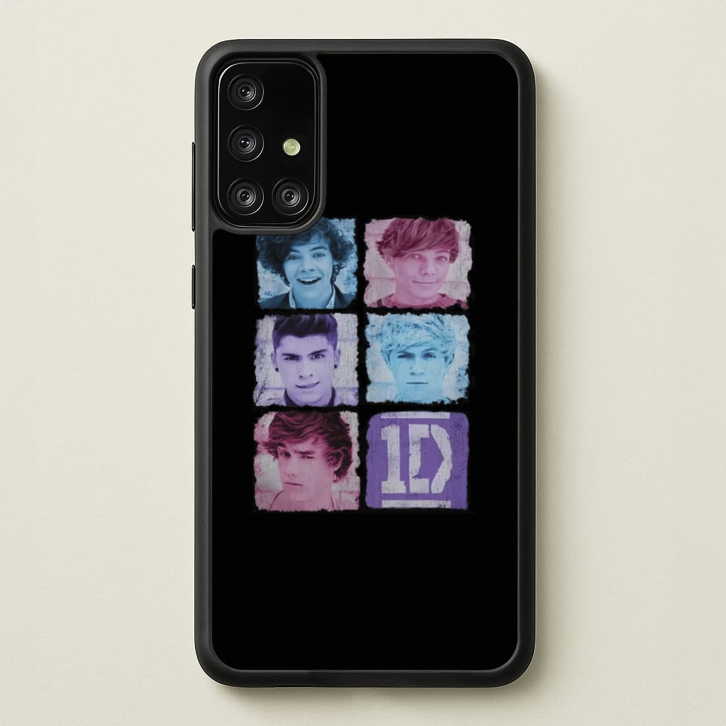 1D Members - One Direction Phone Case for Galaxy A71