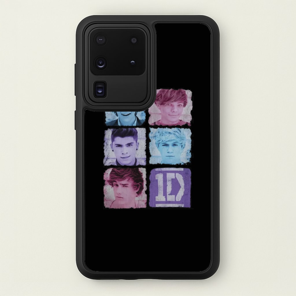 1D Members - One Direction Phone Case for Galaxy S20 Ultra