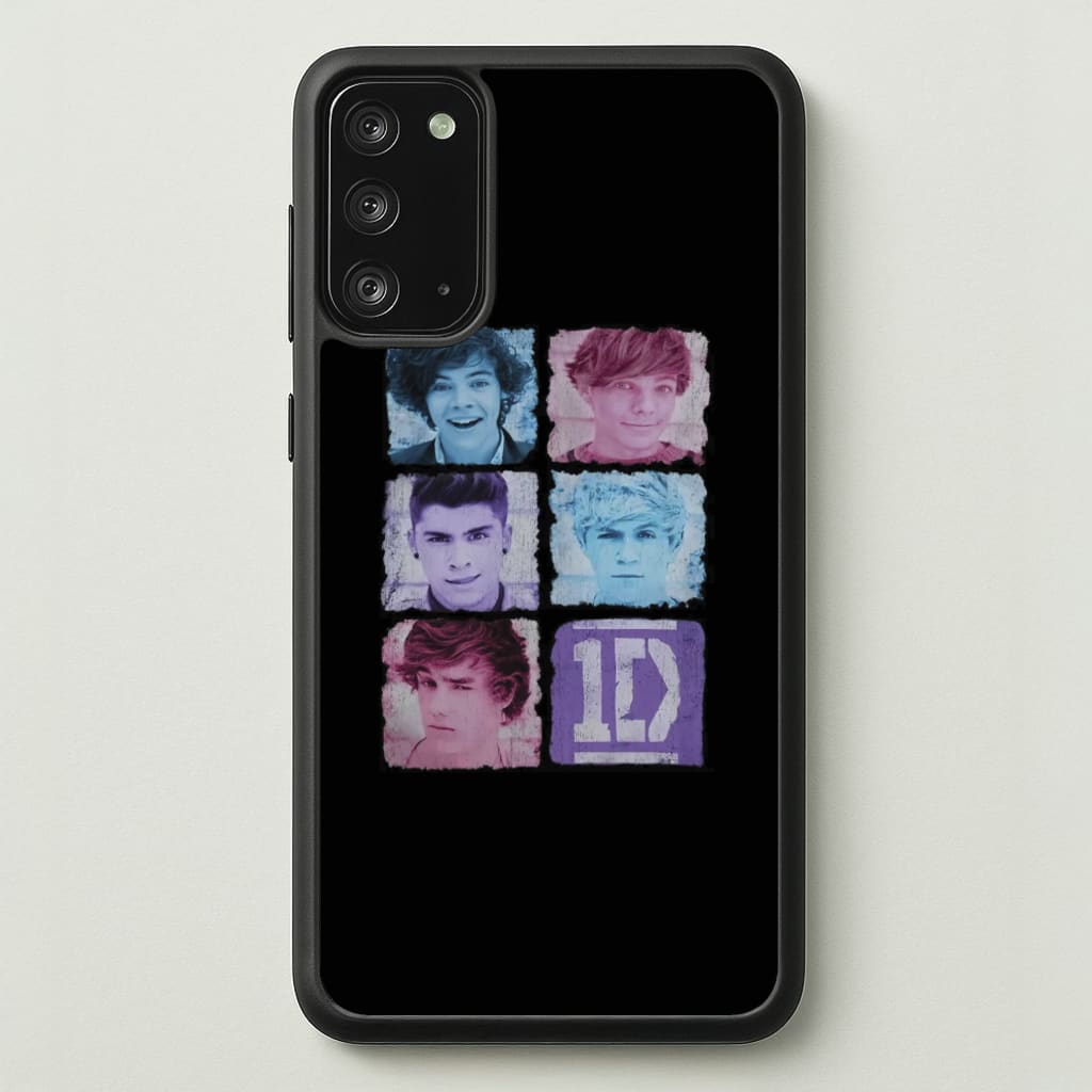 1D Members - One Direction Phone Case for Galaxy Note 20