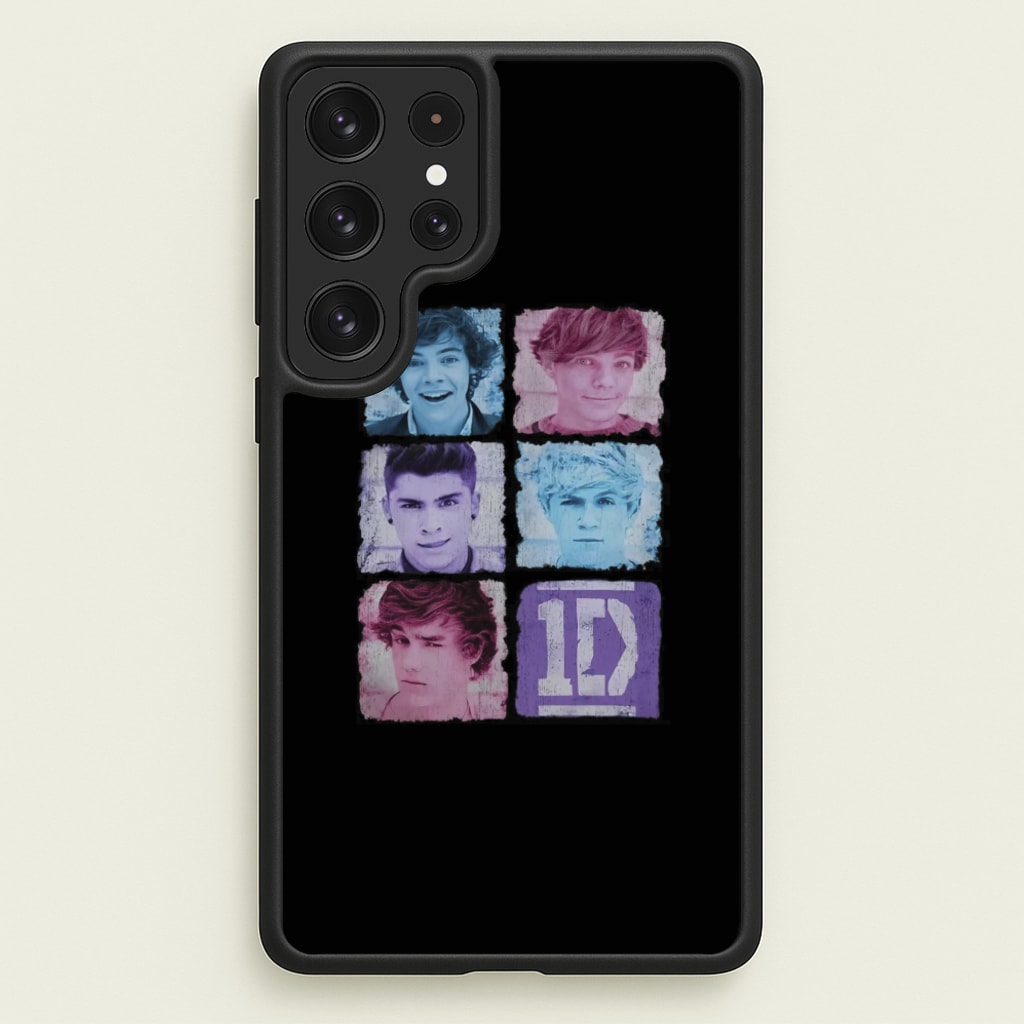 1D Members - One Direction Phone Case for Galaxy S22 Ultra