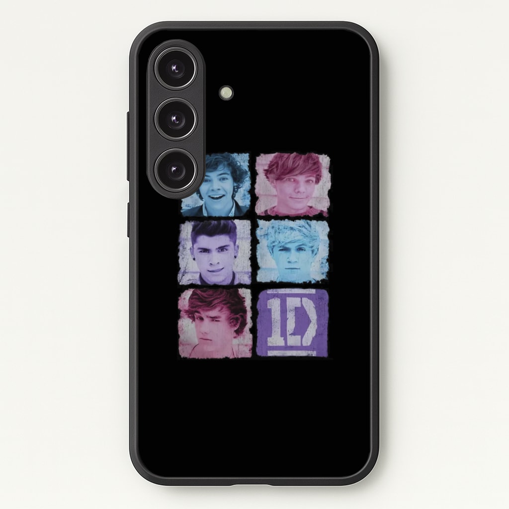 1D Members - One Direction Phone Case for Galaxy S24 Plus