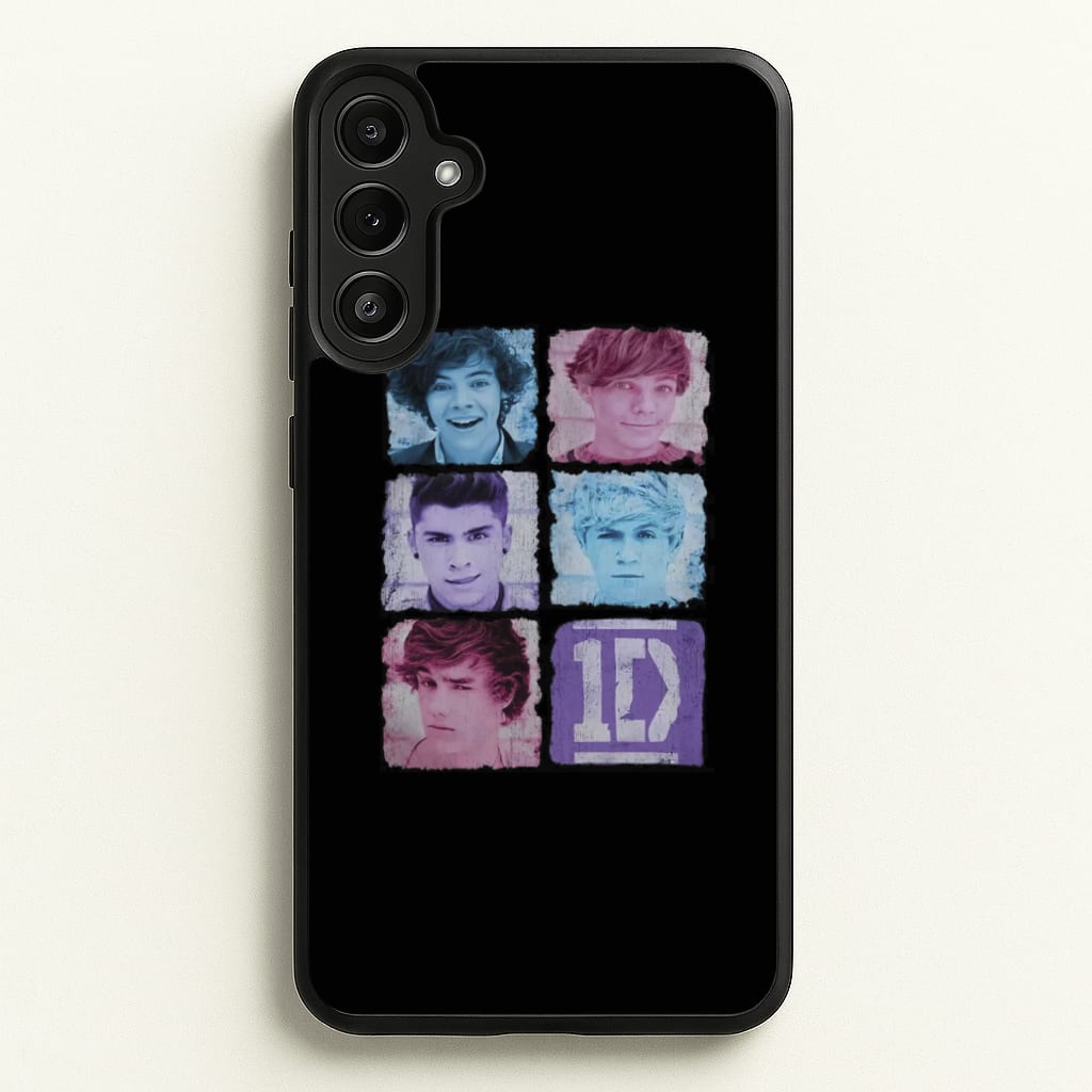 1D Members - One Direction Phone Case for Galaxy A34