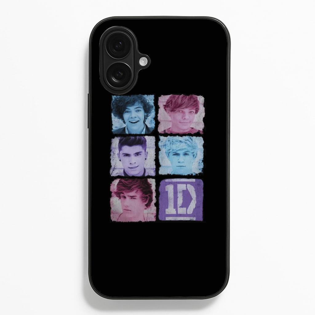 1D Members - One Direction Phone Case for iPhone 16 Plus