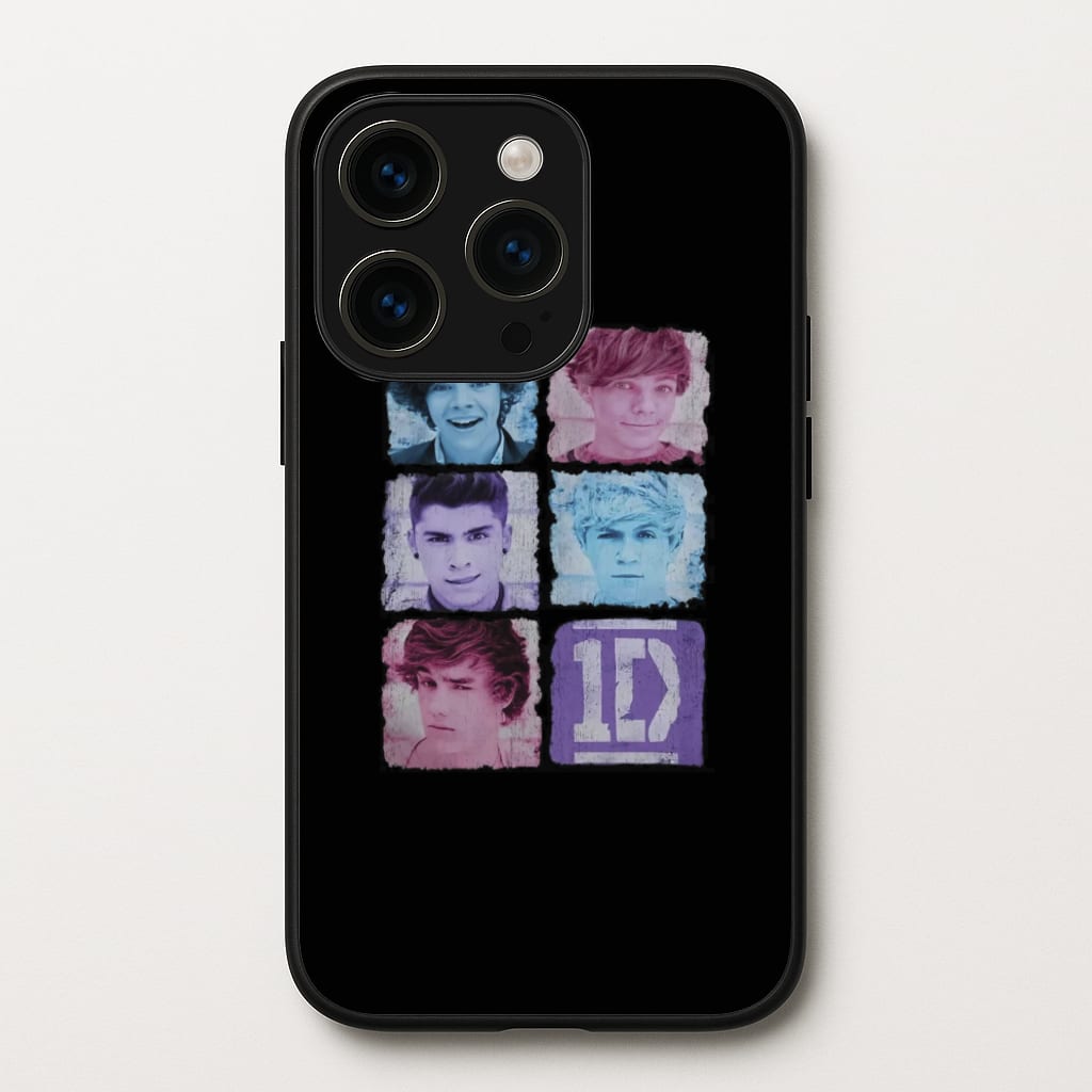 1D Members - One Direction Phone Case for iPhone 15 Pro Max