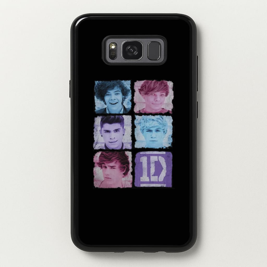 1D Members - One Direction Phone Case for Galaxy S8 Plus