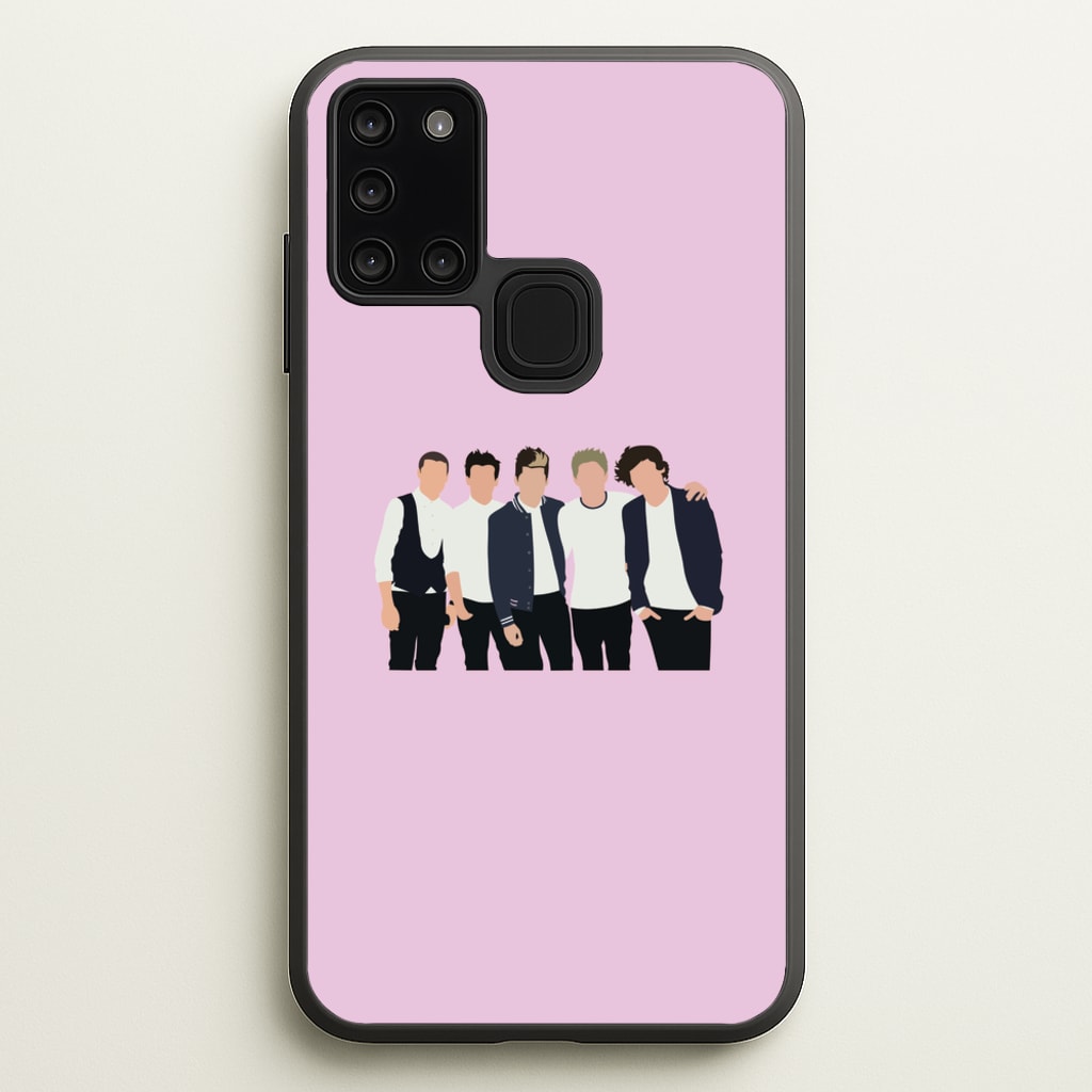 Old Members - One Direction Phone Case for Galaxy A21s