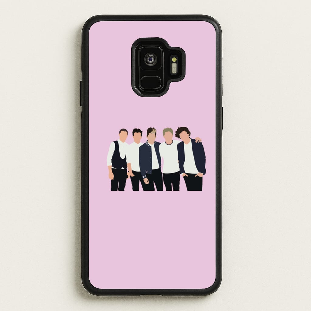 Old Members - One Direction Phone Case for Galaxy S9