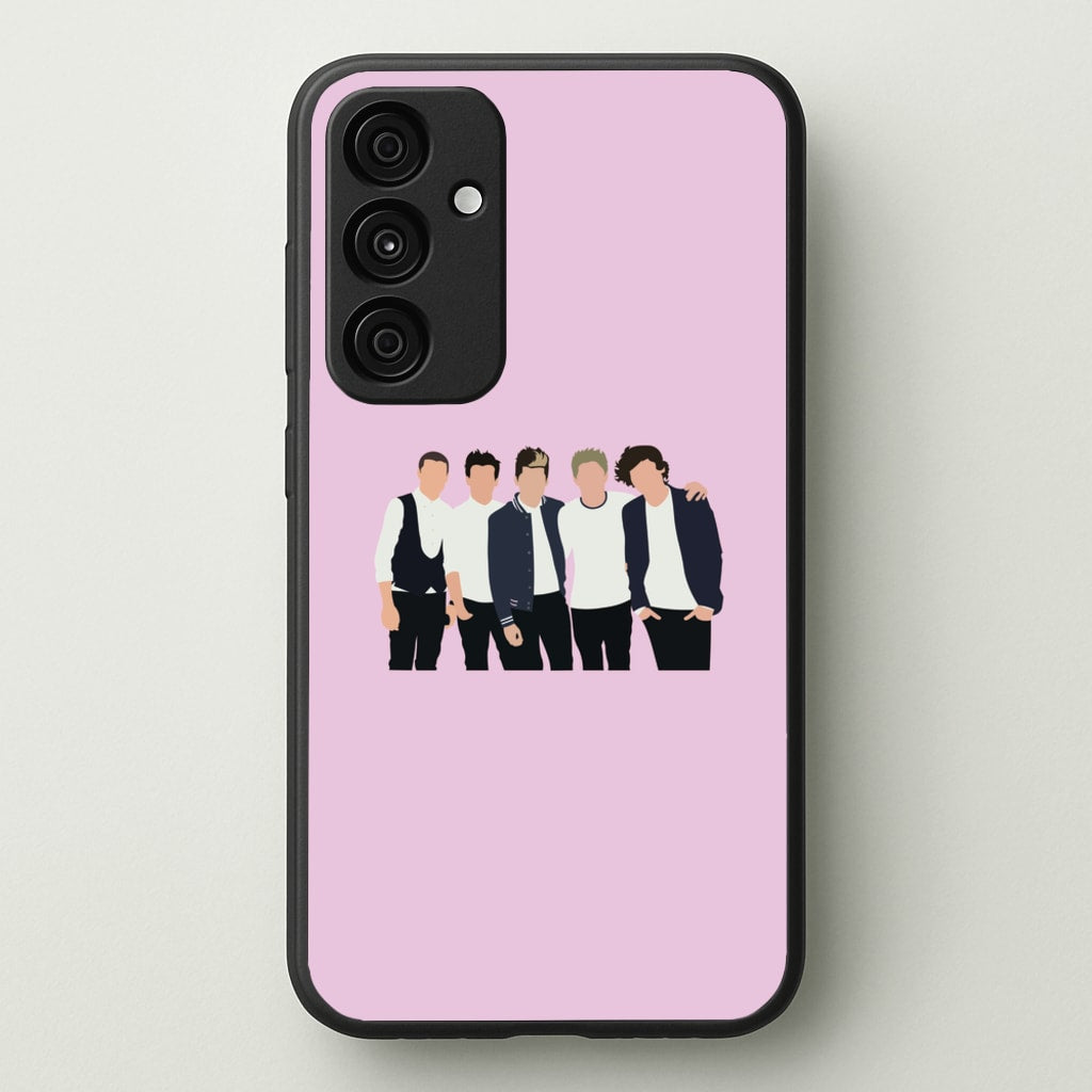 Old Members - One Direction Phone Case for Galaxy A55