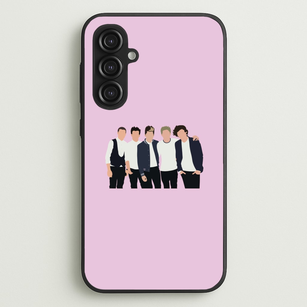 Old Members - One Direction Phone Case for Galaxy S23FE
