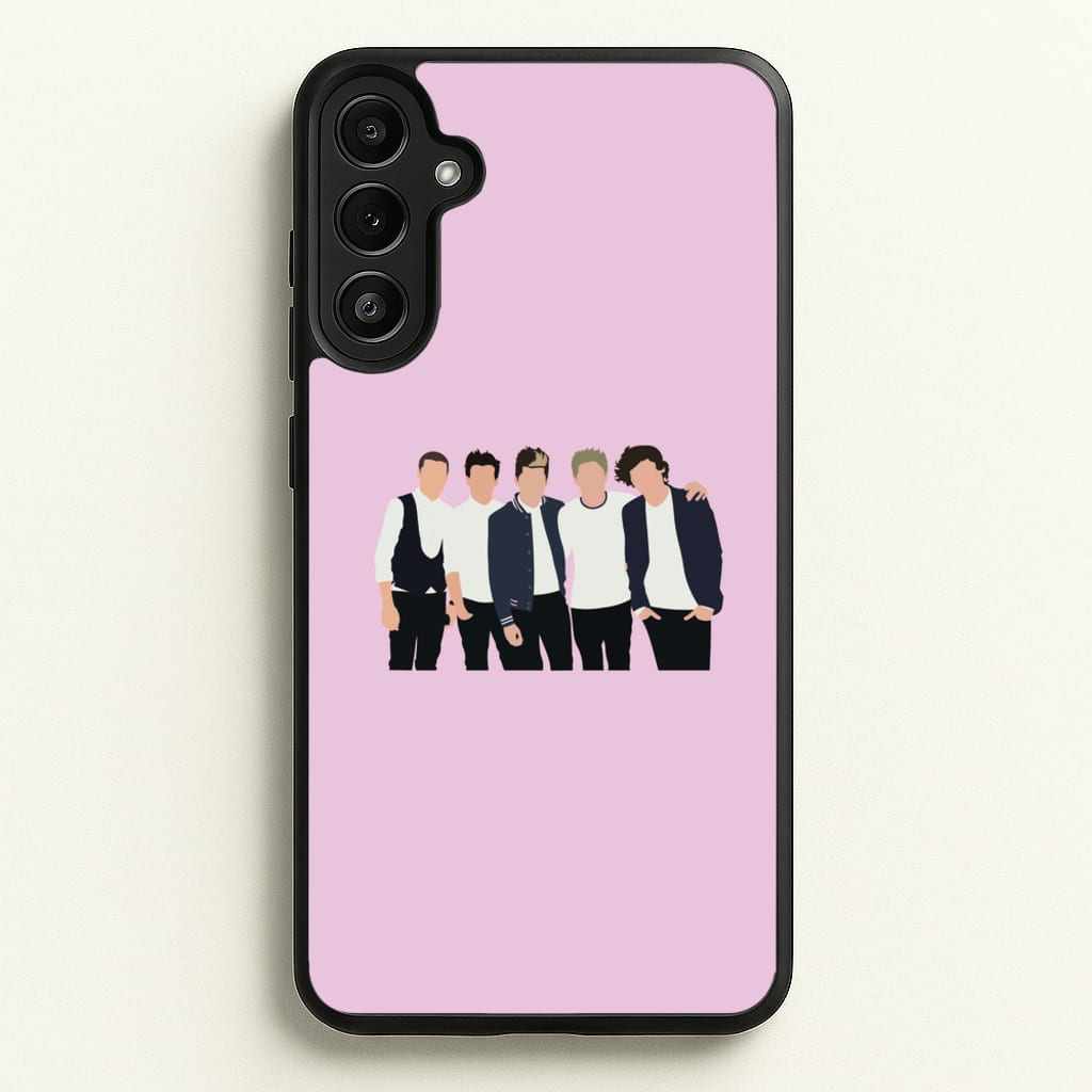 Old Members - One Direction Phone Case for Galaxy A34