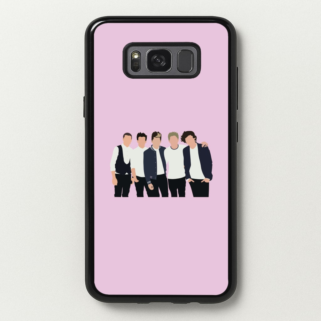 Old Members - One Direction Phone Case for Galaxy S8