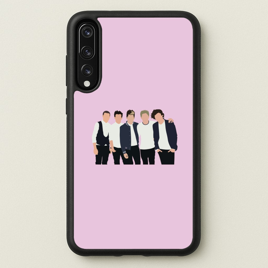 Old Members - One Direction Phone Case for Huawei P20 Pro