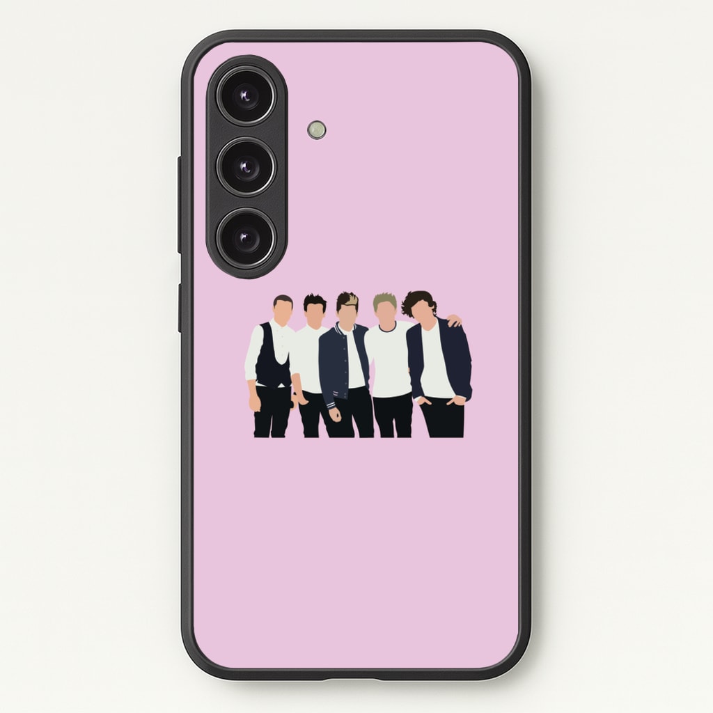 Old Members - One Direction Phone Case for Galaxy S24 Plus