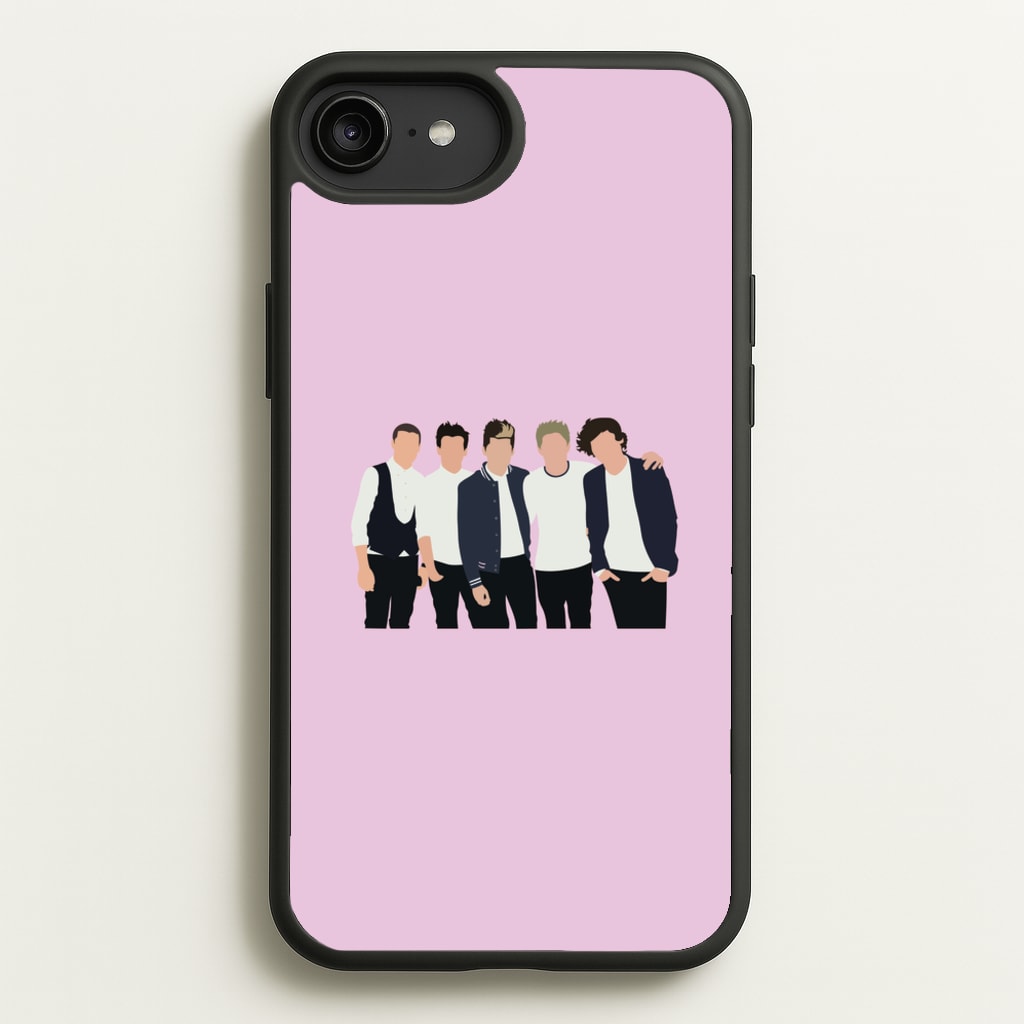 Old Members - One Direction Phone Case for iPhone 6 Plus / 7 Plus / 8 Plus