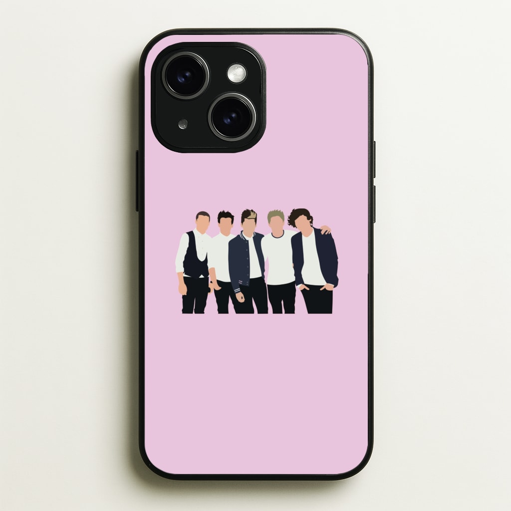 Old Members - One Direction Phone Case for iPhone 15