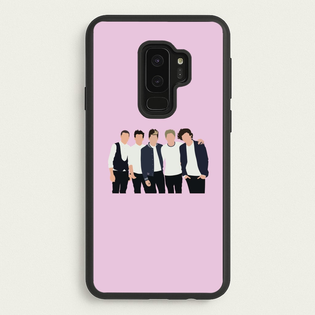 Old Members - One Direction Phone Case for Galaxy S9 Plus