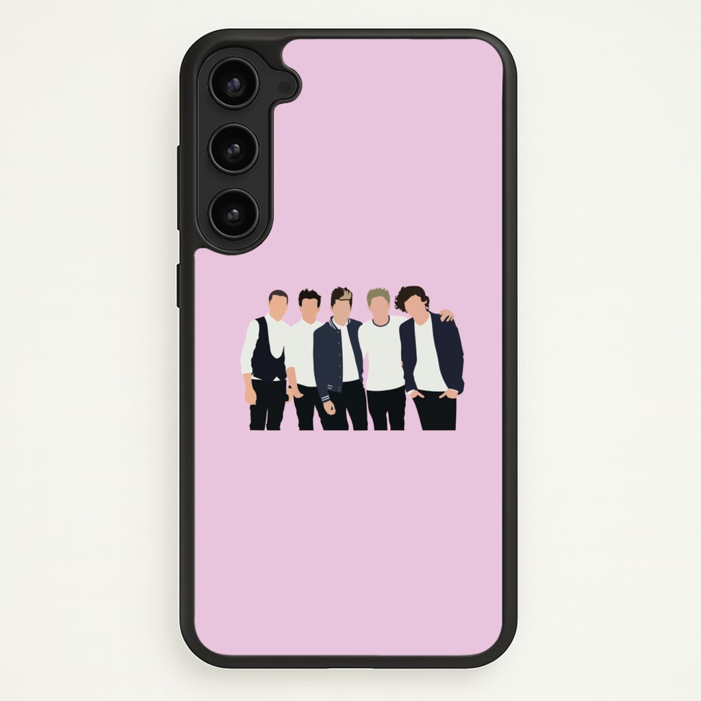 Old Members - One Direction Phone Case for Galaxy S23