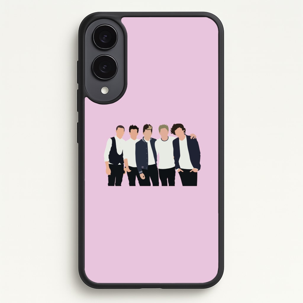 Old Members - One Direction Phone Case for Galaxy S25 Edge