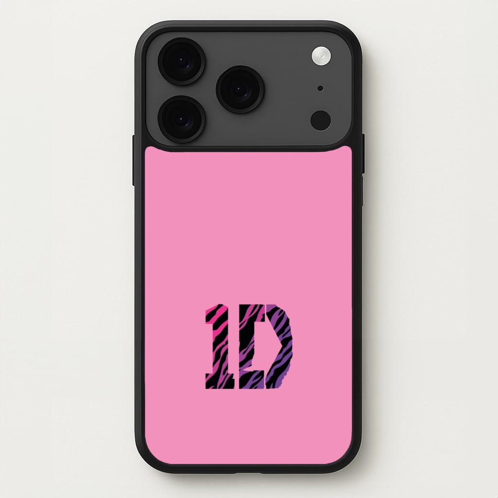 Zebra 1D Phone Case for iPhone 17 Pro Max