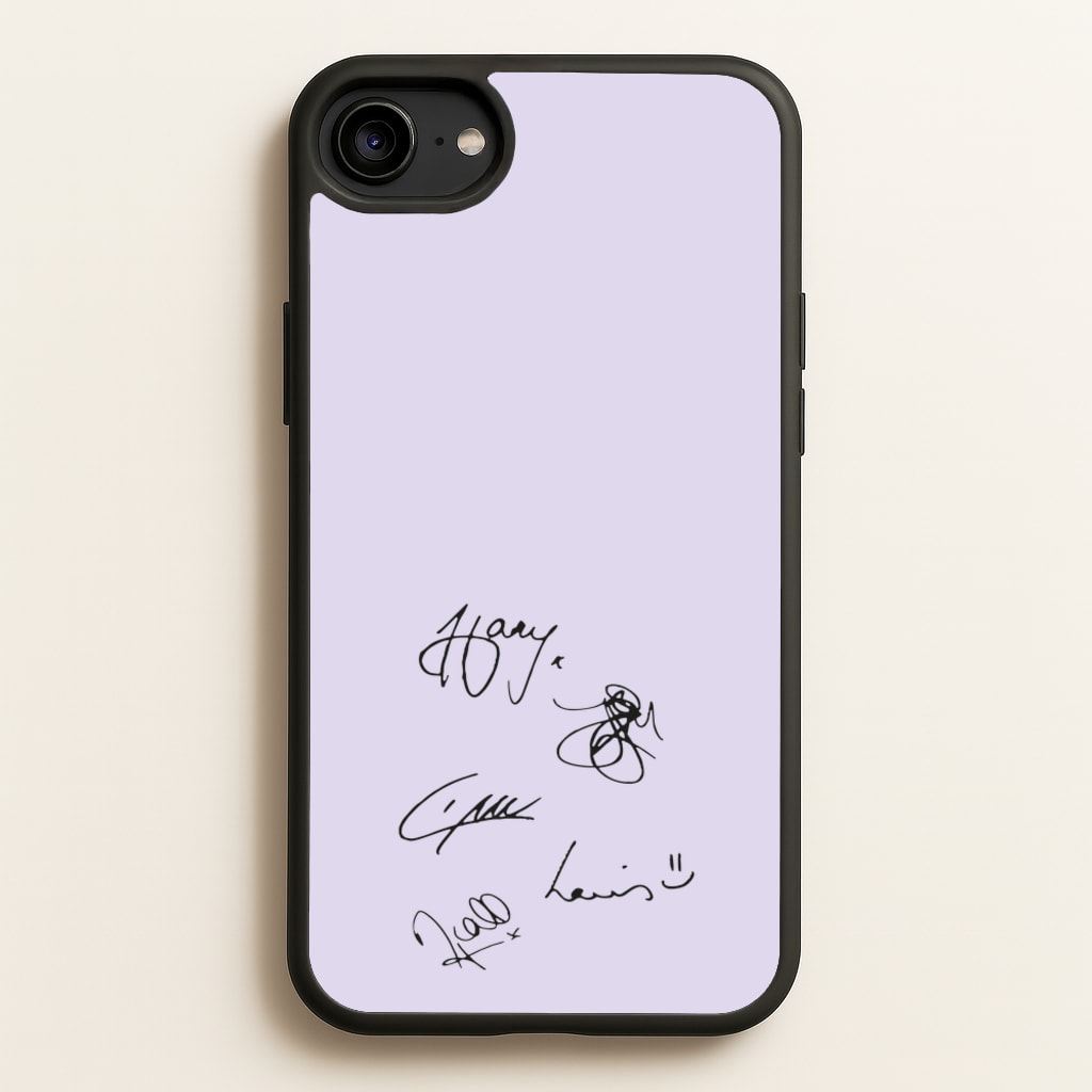 1D Signatures - One Direction Phone Case for iPhone 6 / 7 / 8 / SE