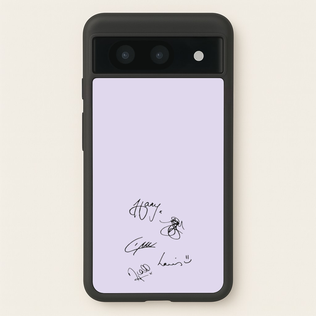 1D Signatures - One Direction Phone Case for Google Pixel 8a