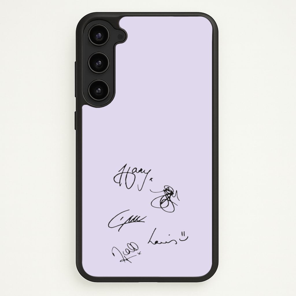 1D Signatures - One Direction Phone Case for Galaxy S23