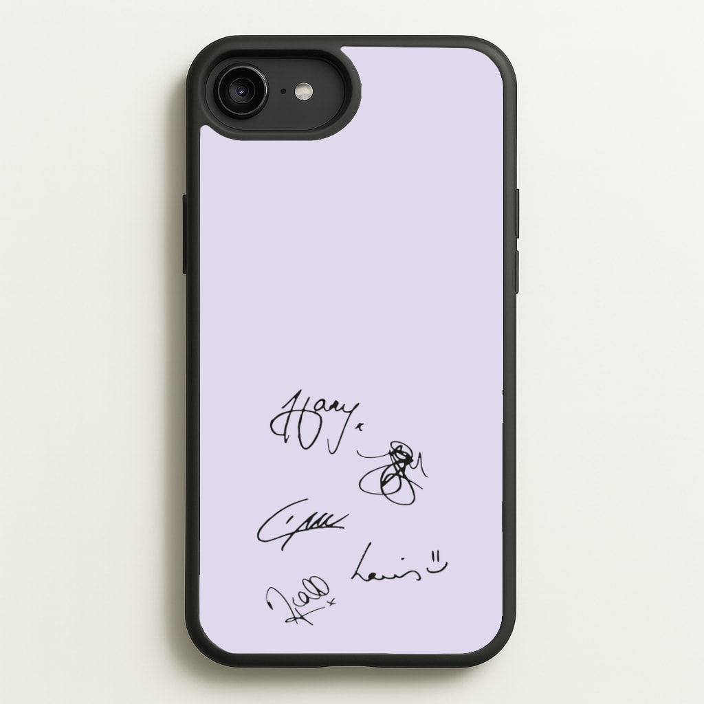 1D Signatures - One Direction Phone Case for iPhone 6 Plus / 7 Plus / 8 Plus