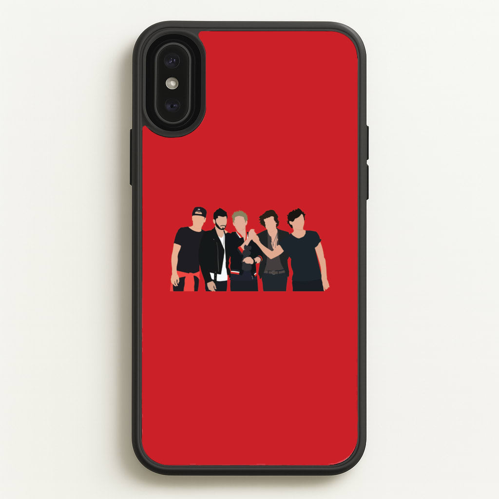 The 1D Crew - One Direction Phone Case for iPhone XS Max