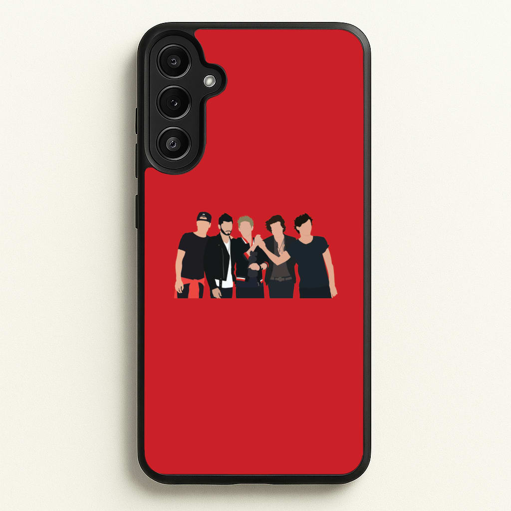 The 1D Crew - One Direction Phone Case for Galaxy A36