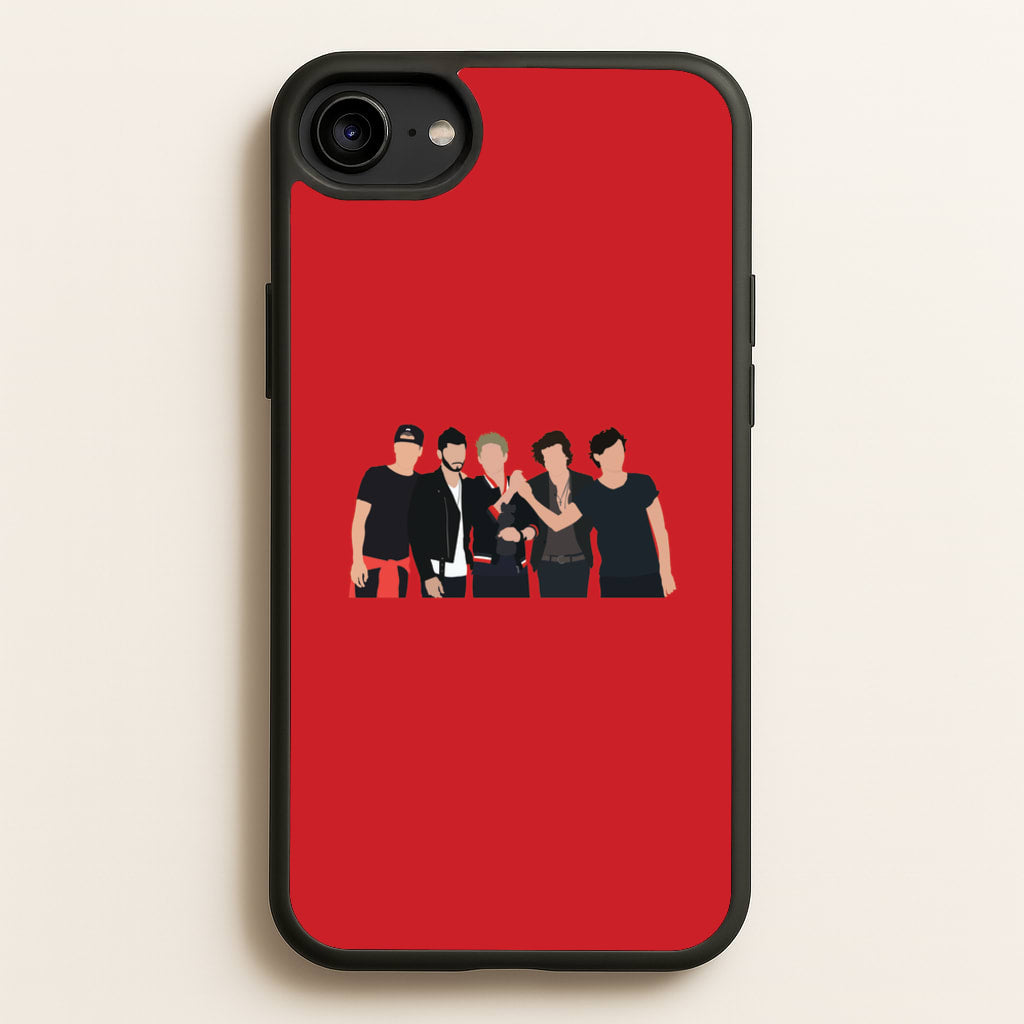 The 1D Crew - One Direction Phone Case for iPhone 6 / 7 / 8 / SE