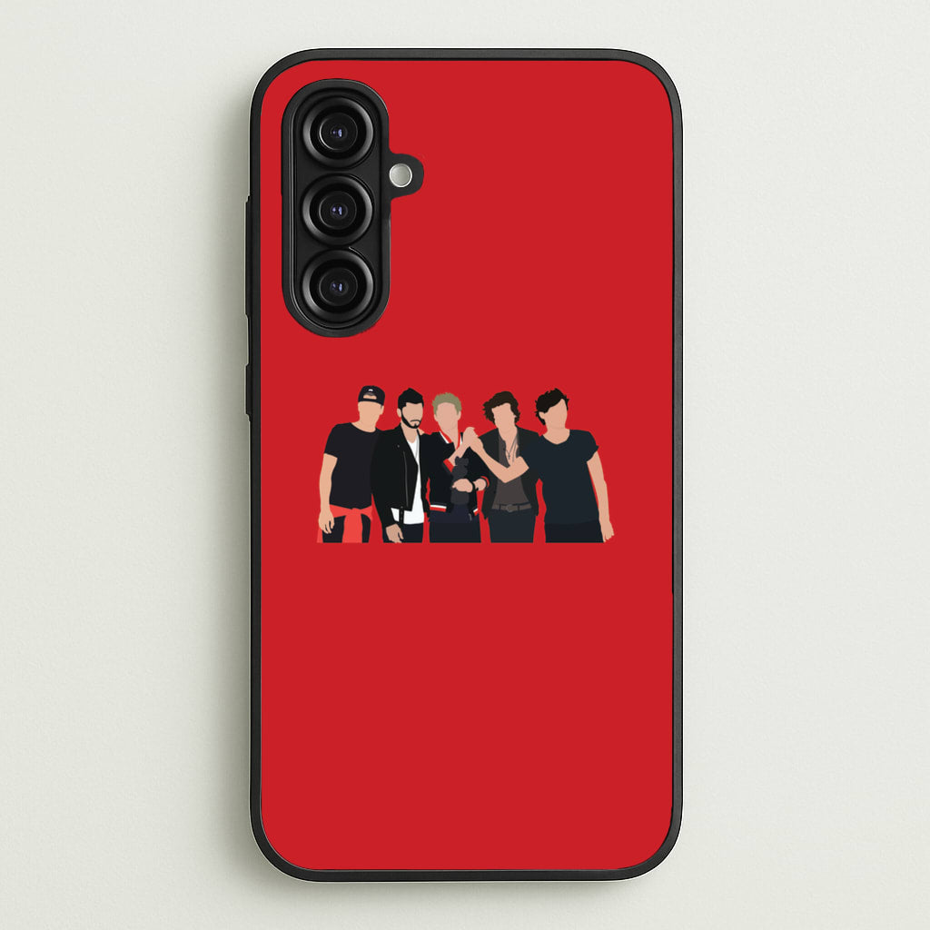 The 1D Crew - One Direction Phone Case for Galaxy A16
