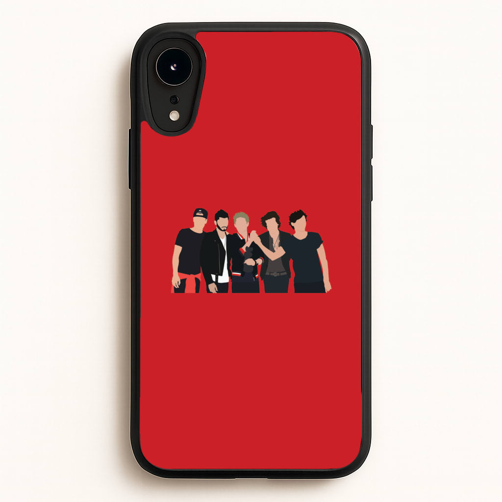The 1D Crew - One Direction Phone Case for iPhone XR