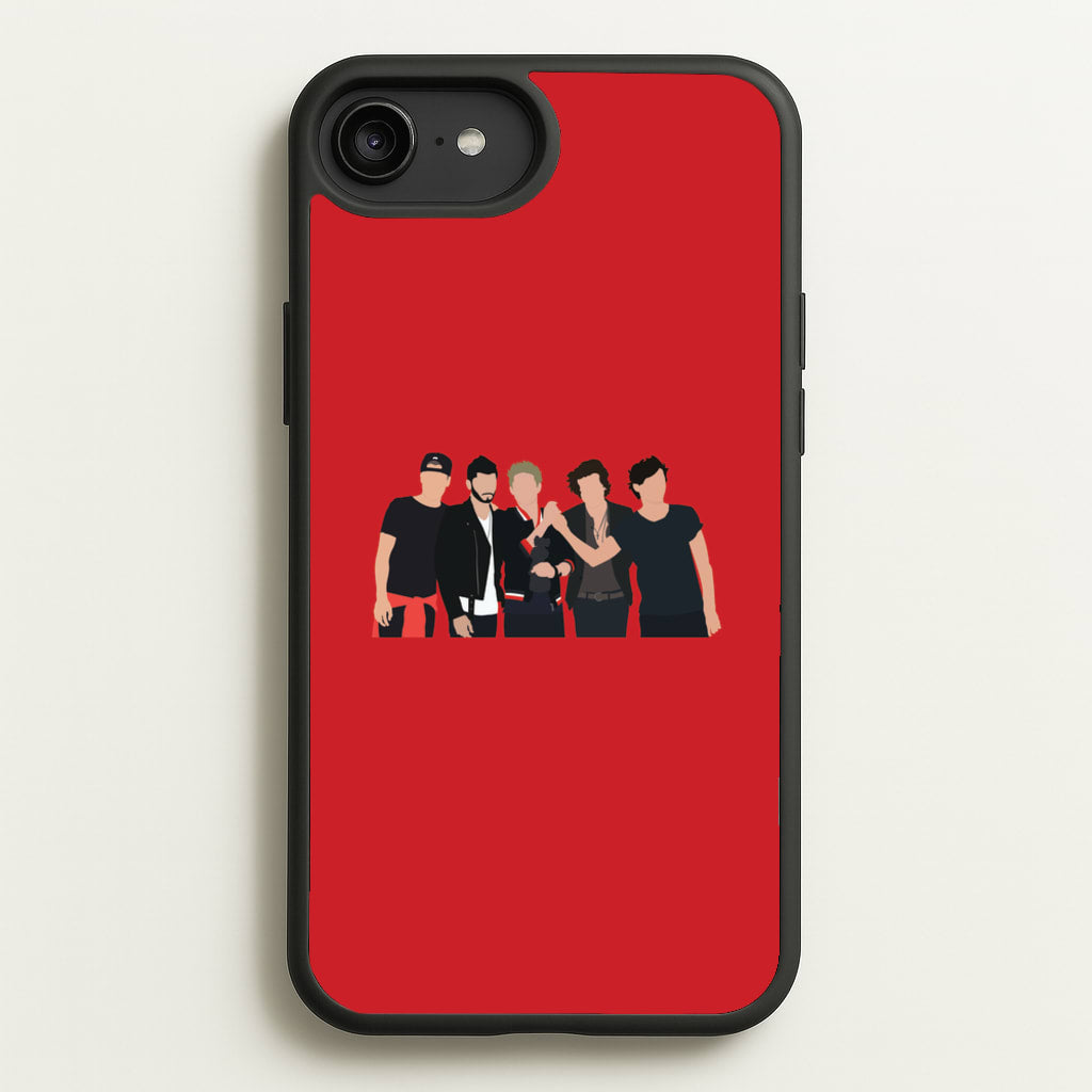 The 1D Crew - One Direction Phone Case for iPhone 6 Plus / 7 Plus / 8 Plus