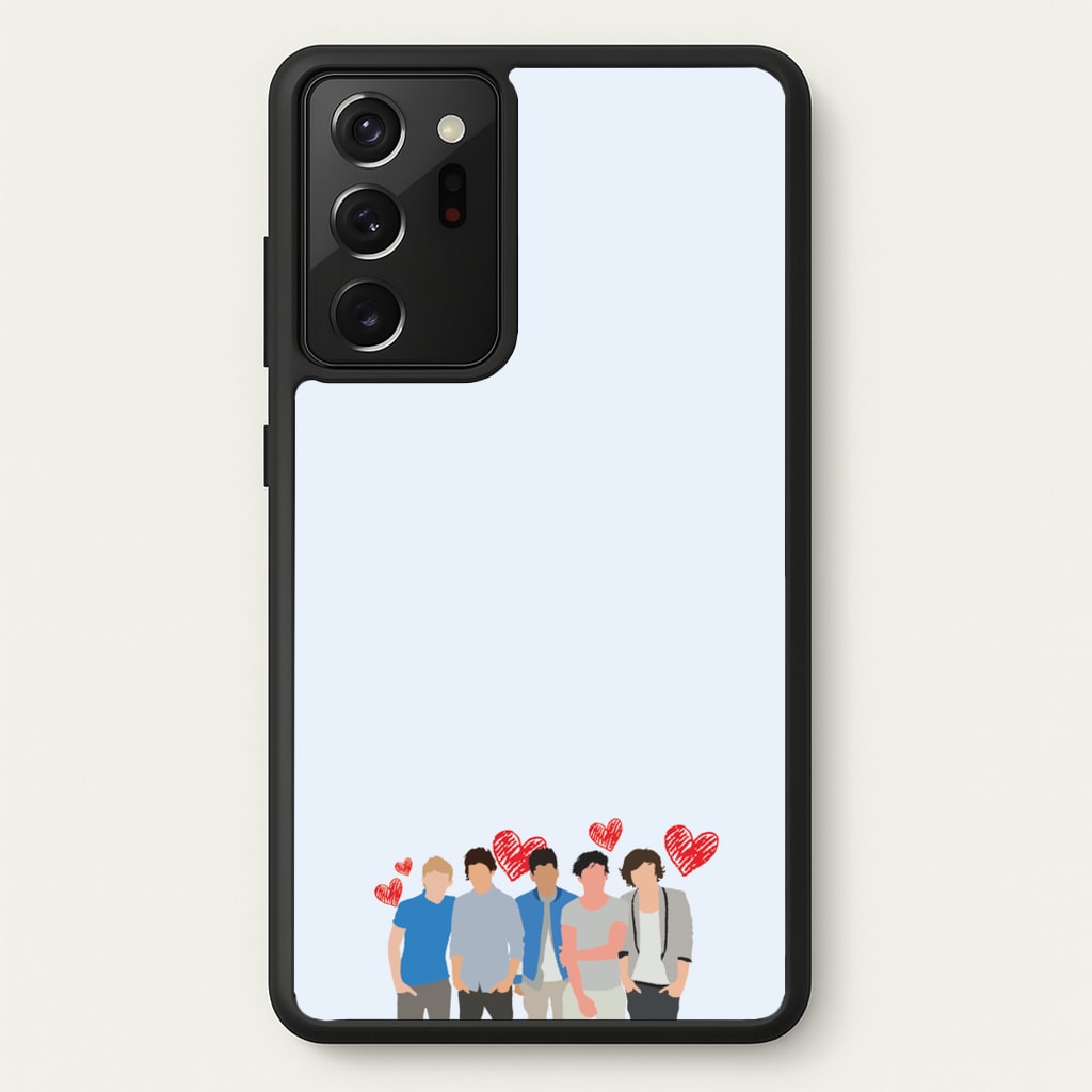 Love Band - One Direction Phone Case for Galaxy Note 20 Ultra