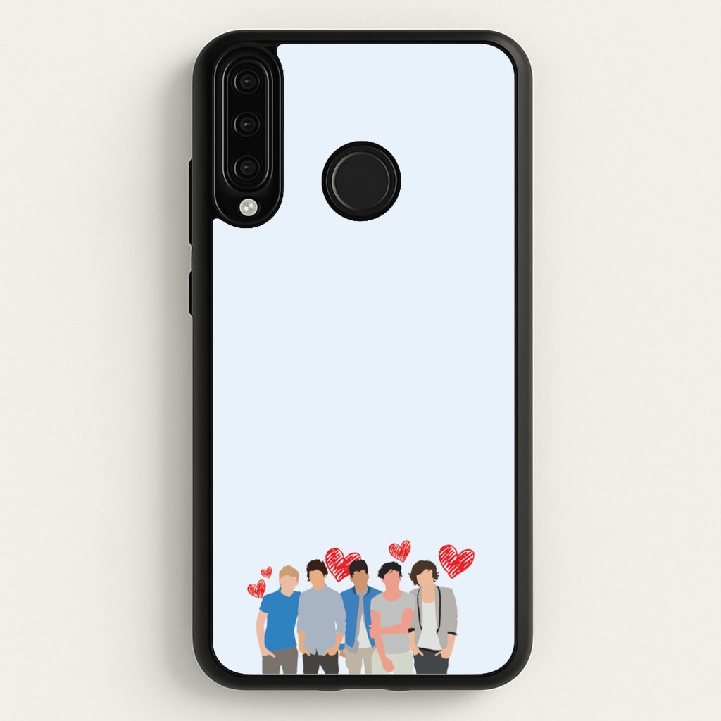 Love Band - One Direction Phone Case for Huawei P30 Lite