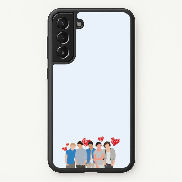Love Band - One Direction Phone Case for Galaxy S21 Plus
