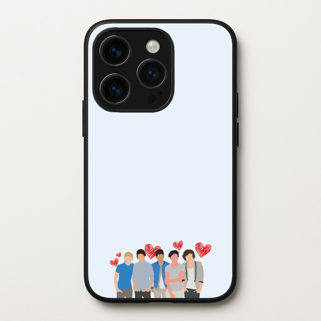 Love Band - One Direction Phone Case for iPhone 14 Pro