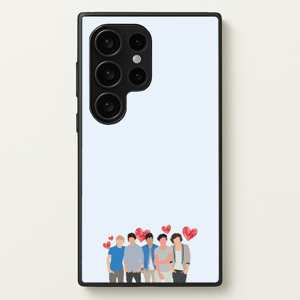 Love Band - One Direction Phone Case for Galaxy S24 Ultra