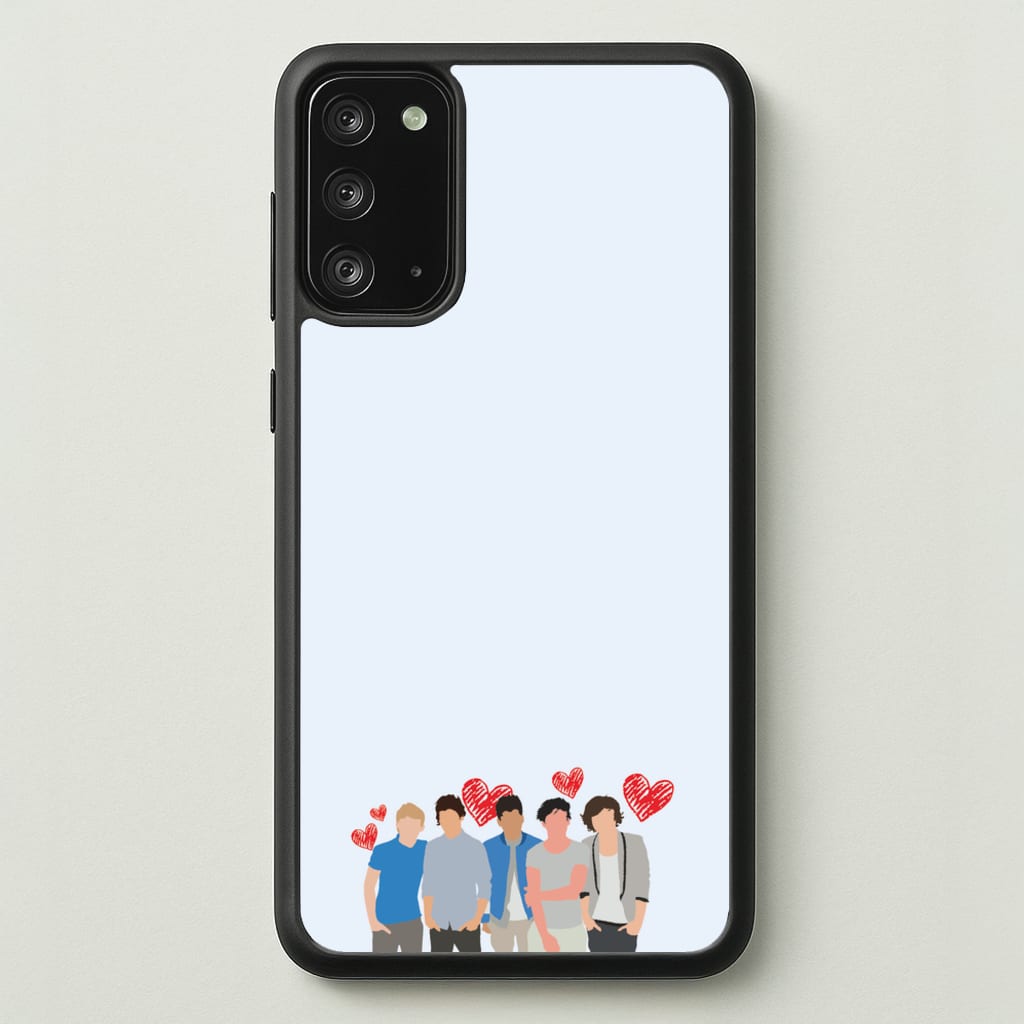 Love Band - One Direction Phone Case for Galaxy Note 20