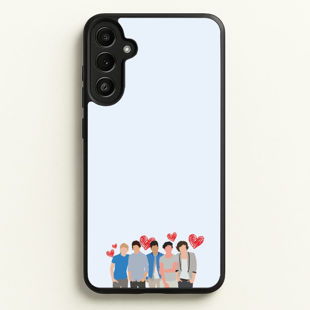 Love Band - One Direction Phone Case for Galaxy A34