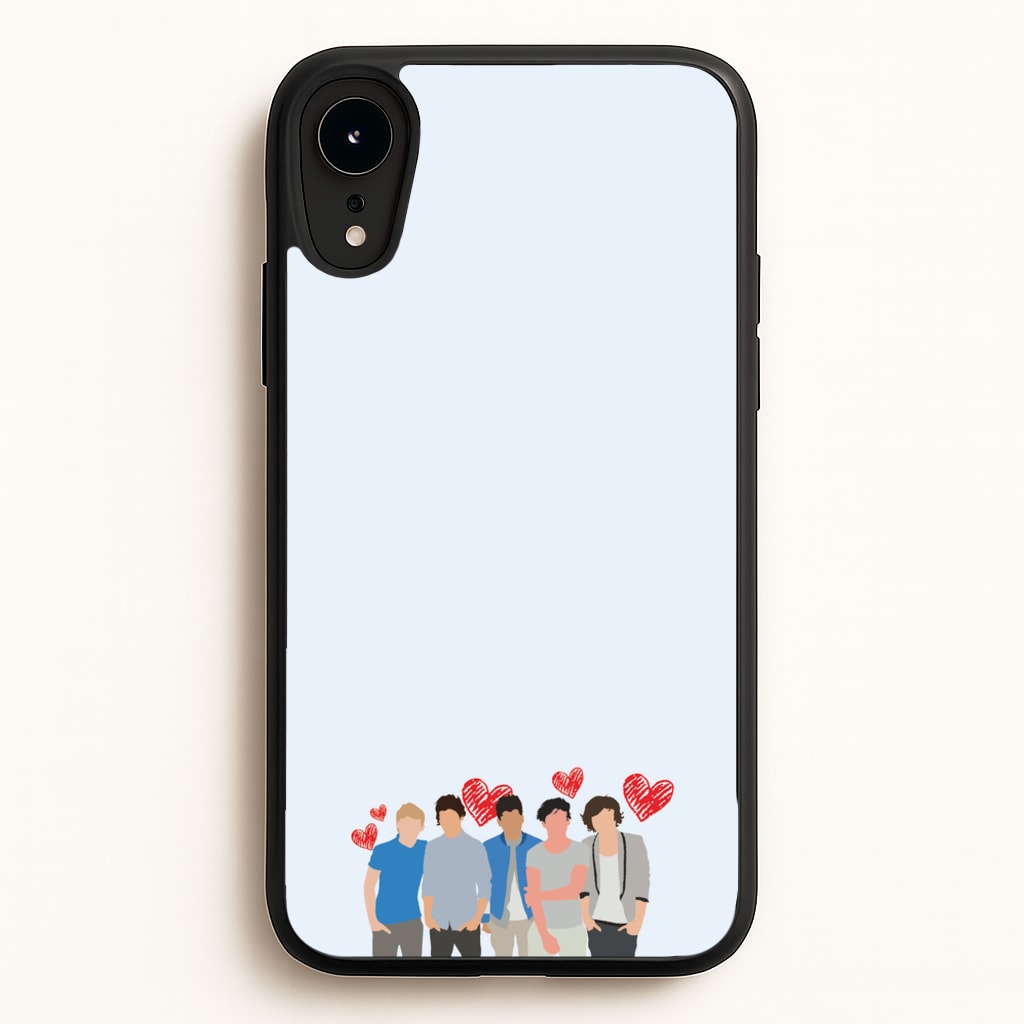 Love Band - One Direction Phone Case for iPhone XR