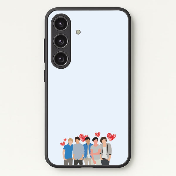 Love Band - One Direction Phone Case for Galaxy S24