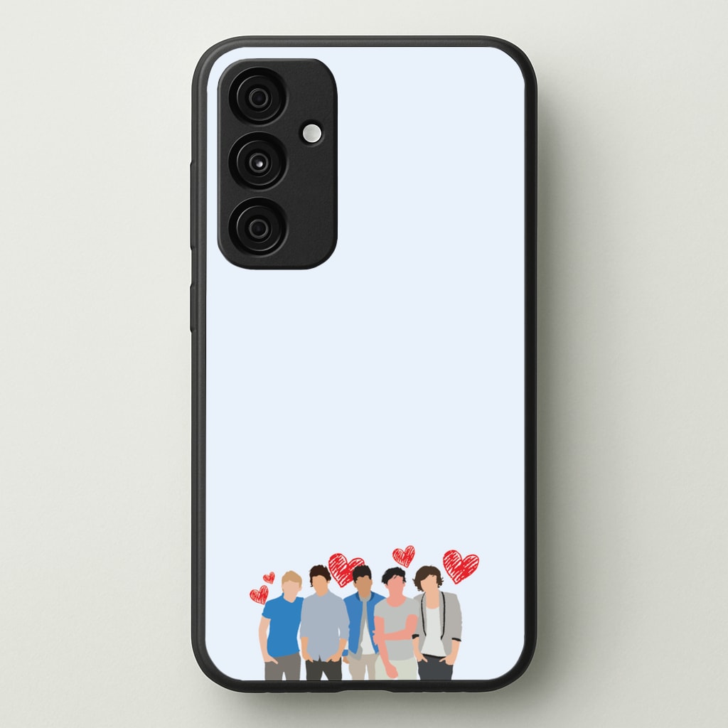 Love Band - One Direction Phone Case for Galaxy A35